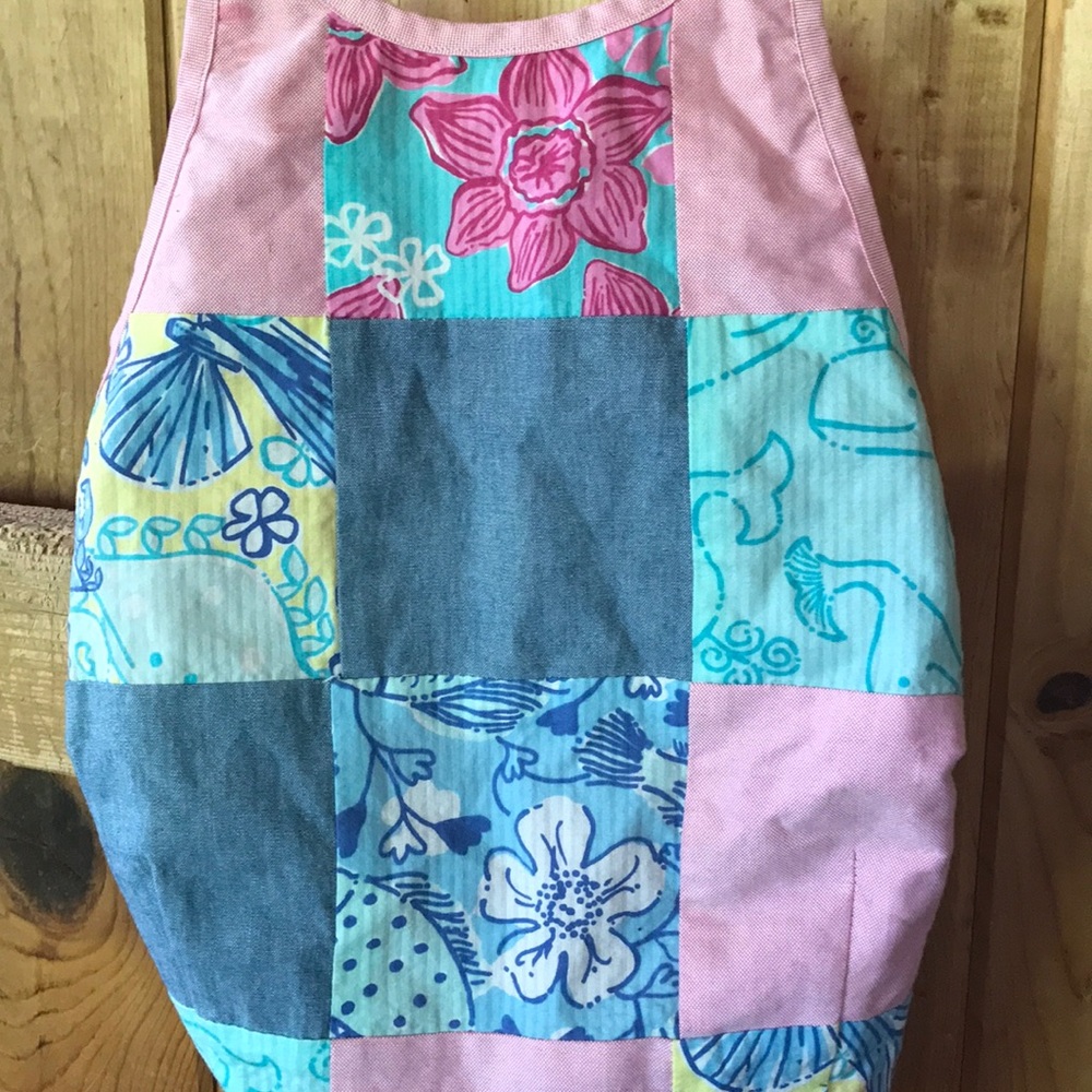 Lily Pulitzer Nantucket patch halter top NWOT🐳